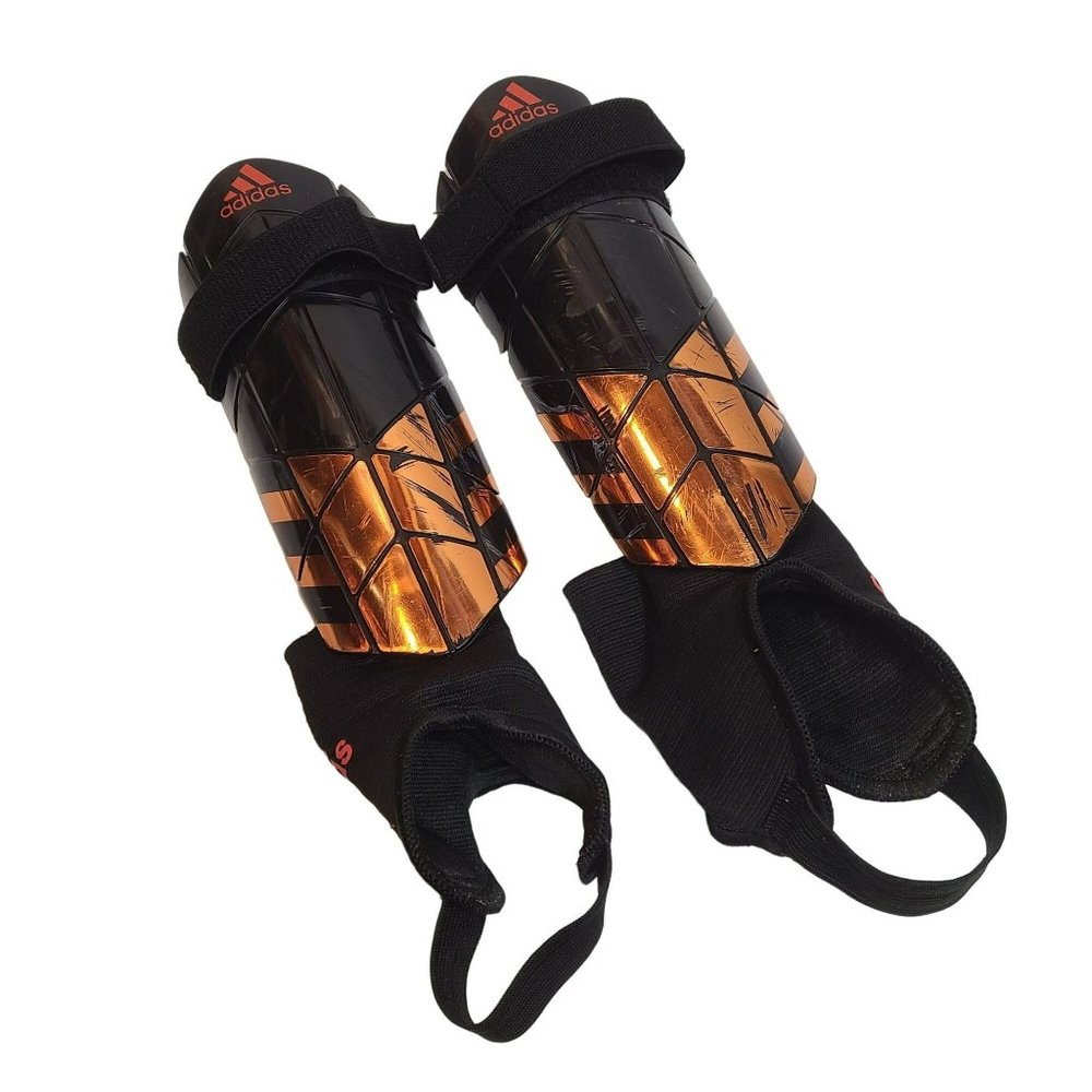 Adidas Ghost Reflex Football Soccer Shin Guards Kid Teen Size Medium Age 14-17